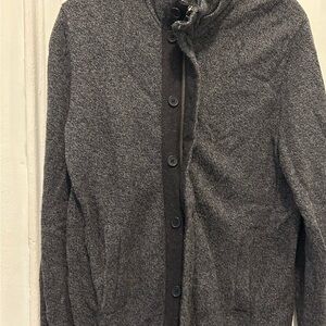 Banana Republic Charcoal Knit Sweater